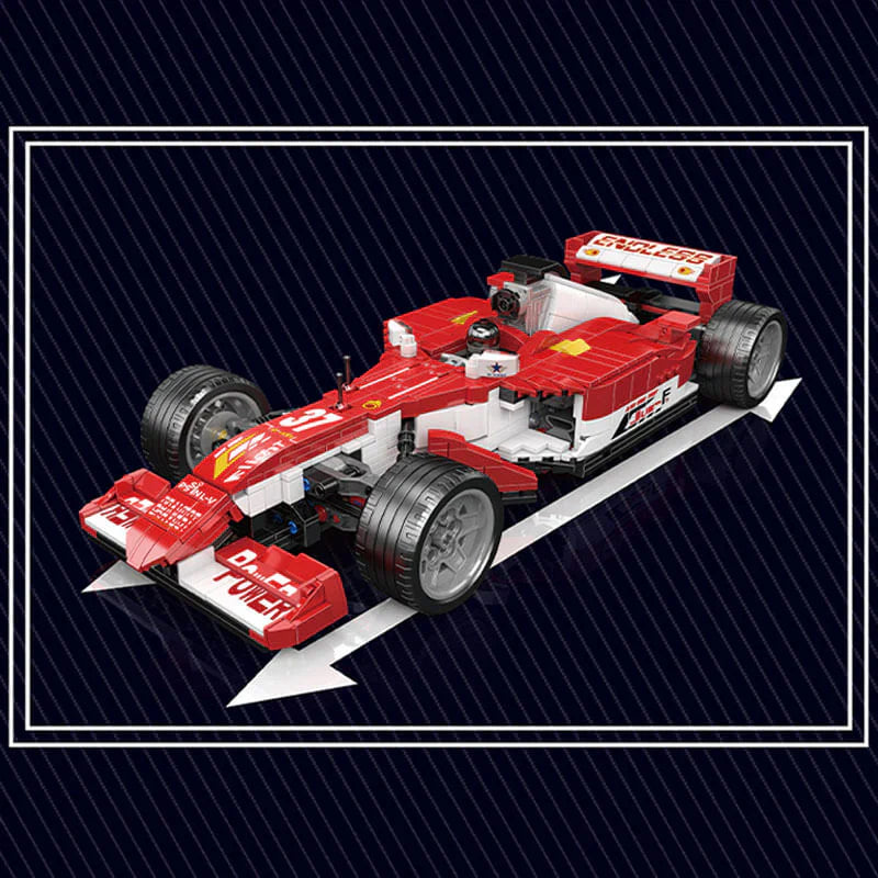 Red F1 Sport Car 1603PCS