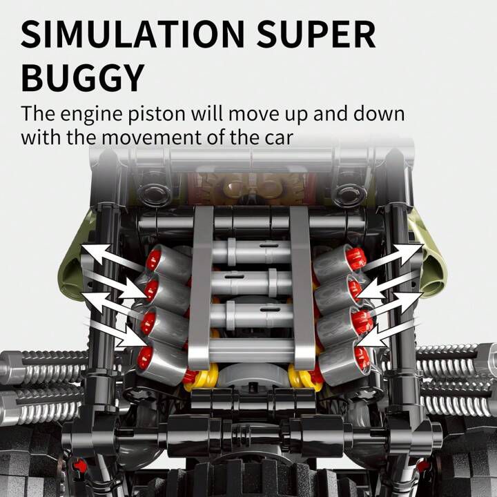 The Ultimate Offroaded Buggy 524PCS