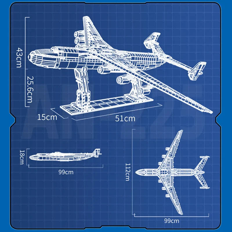 Limited Edition Antonov 225 With Stand 5349PCS