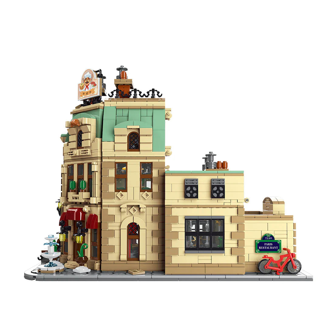 Parisian Restaurant 3104PCS