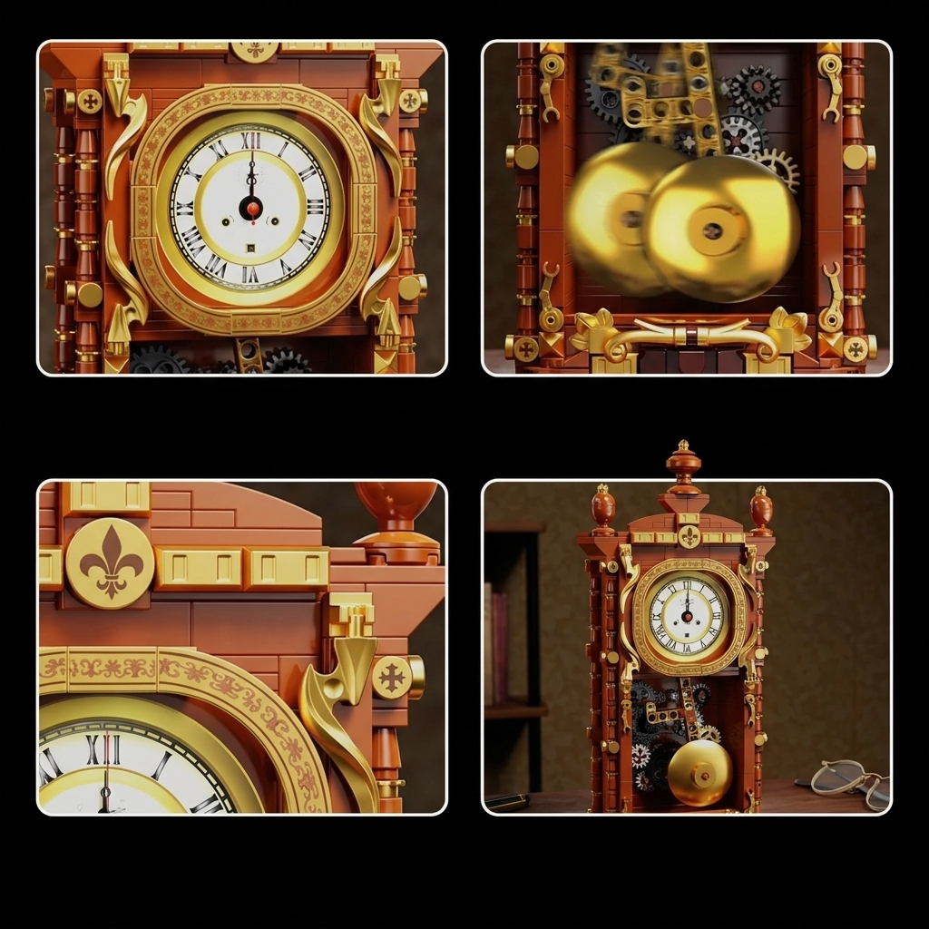 Classic Vintage Clock 752PCS