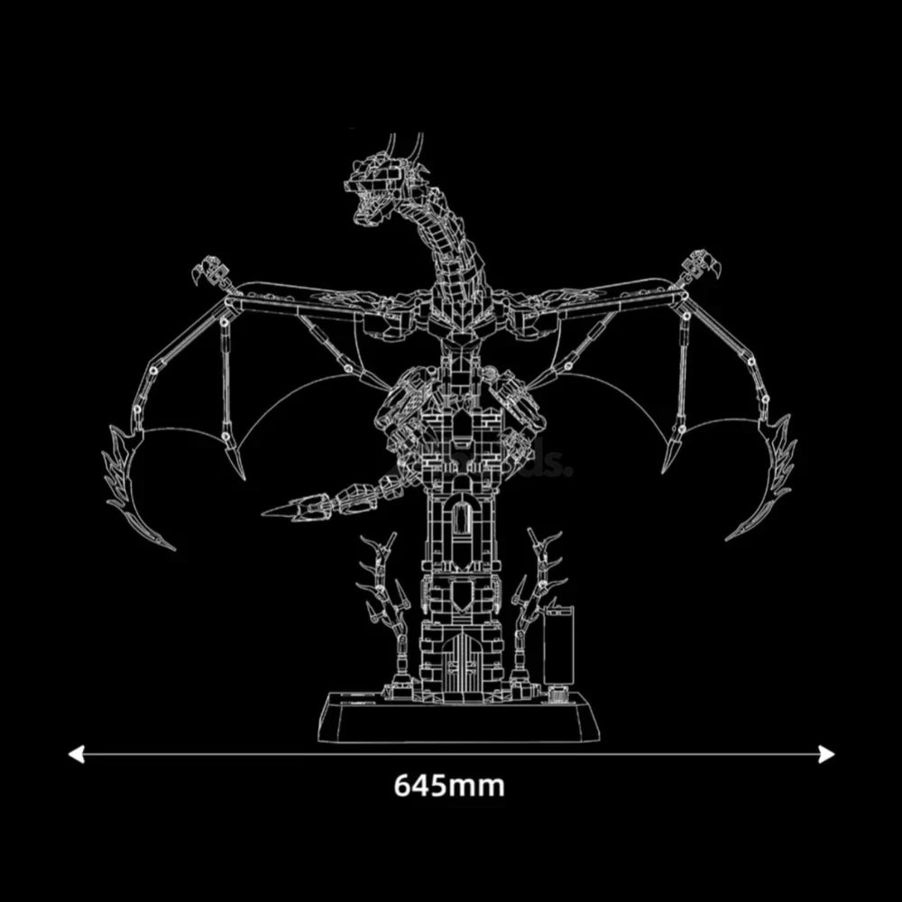 Mythical Dragon 1788PCS