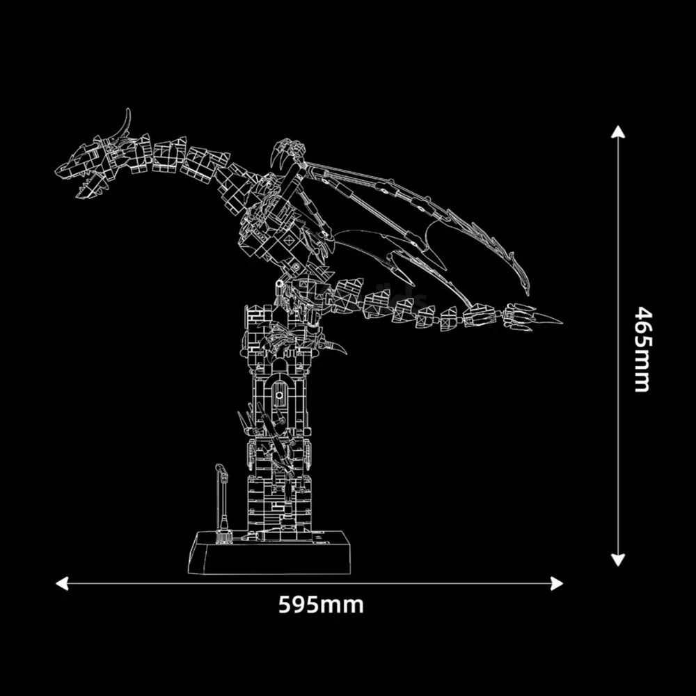 Mythical Dragon 1788PCS
