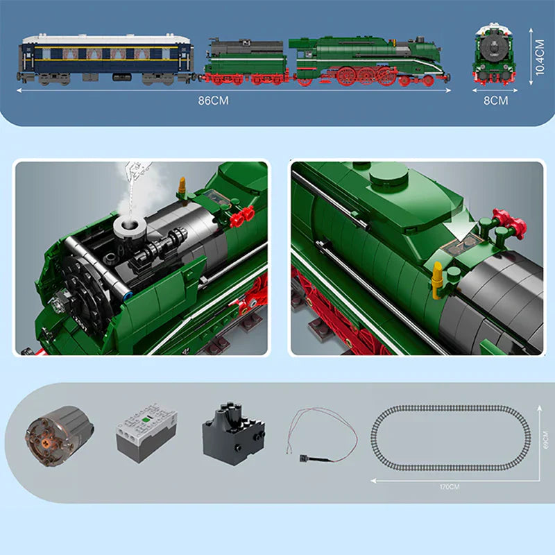 BR18 German Train 2348PCS