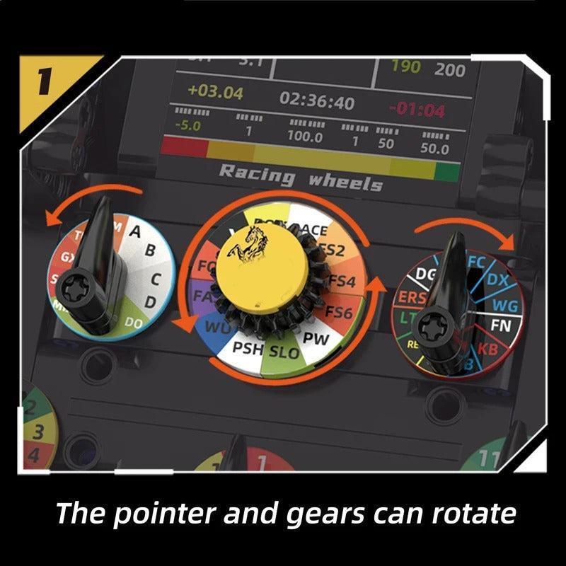 Formula Racing Steering Wheel 833PCS