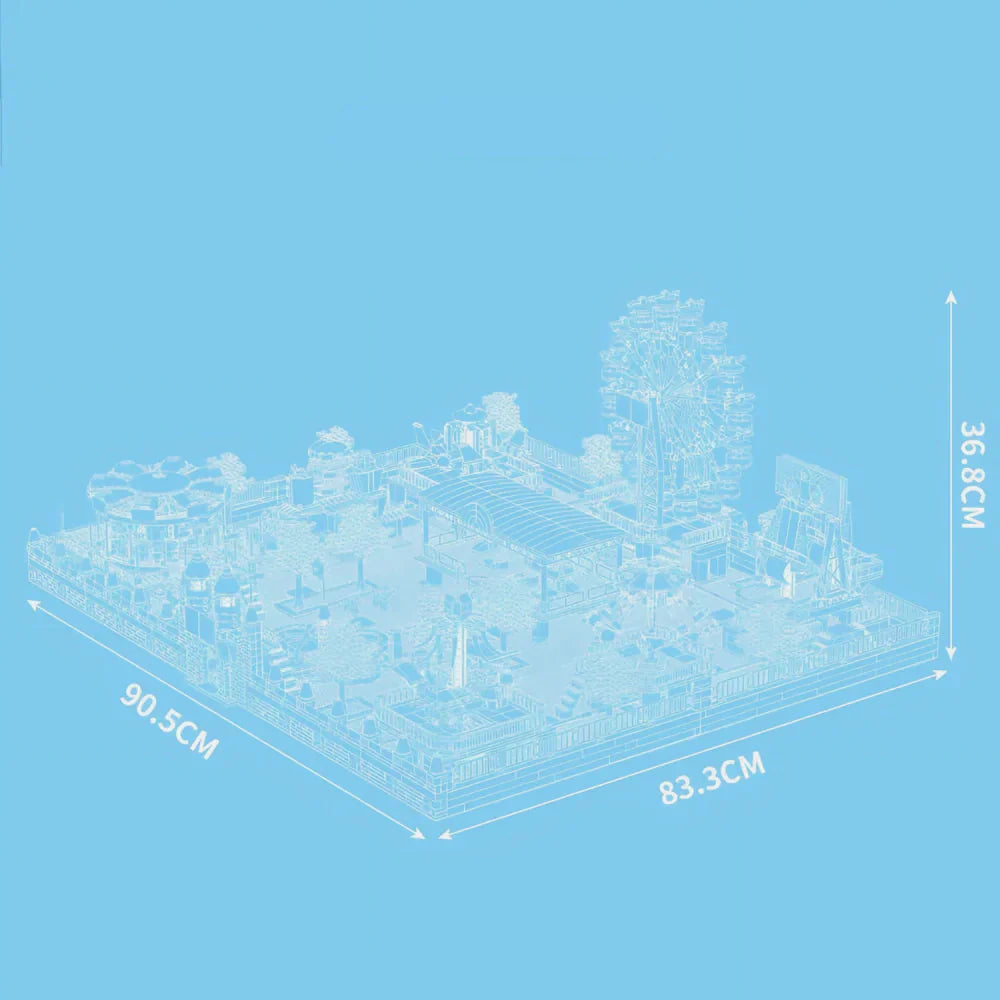 Motorised Theme Park Grand Attraction Edition 5220PCS