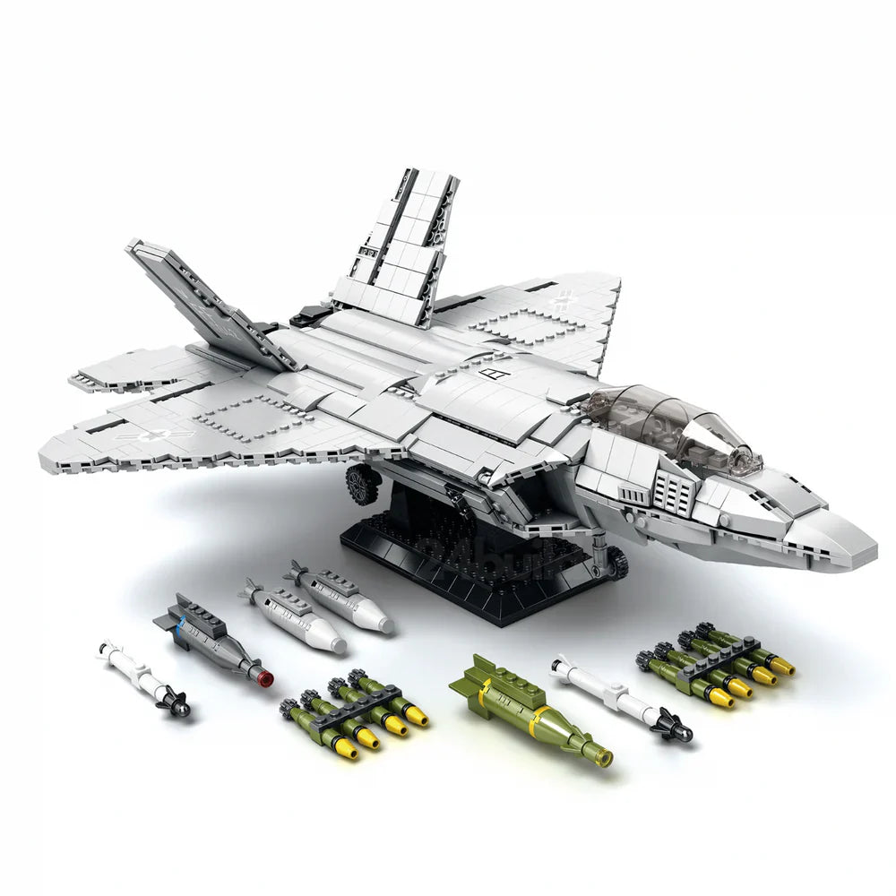 F-22 Stealth Fighter Jet 1837PCS