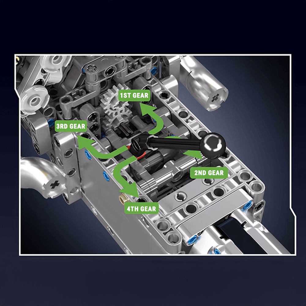 Italian Bull V12 Engine 1260PCS