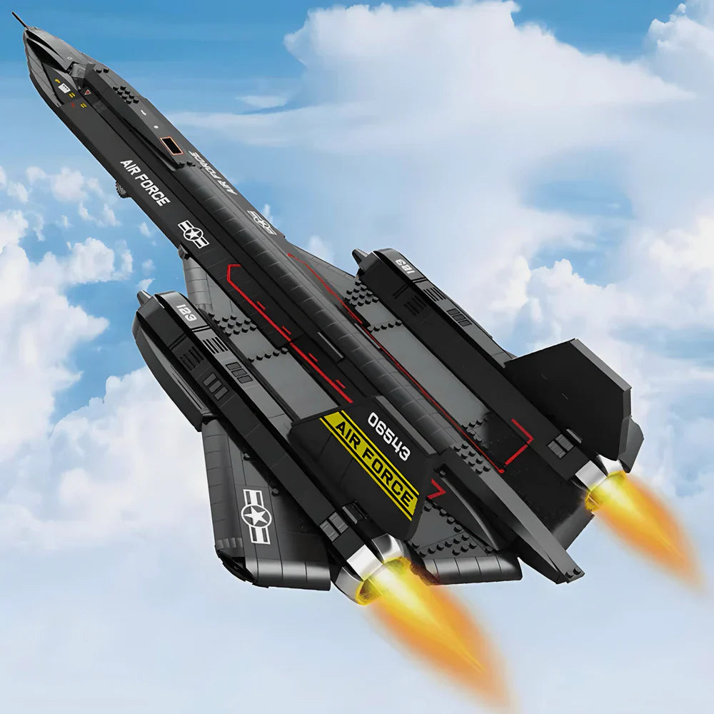 SR-71 Blackbird USAF Jet 1776PCS