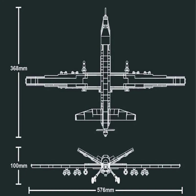 UAV-2 Plane 738PCS