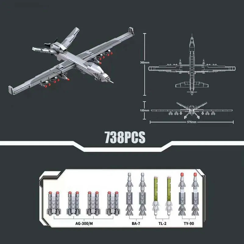 UAV-2 Plane 738PCS
