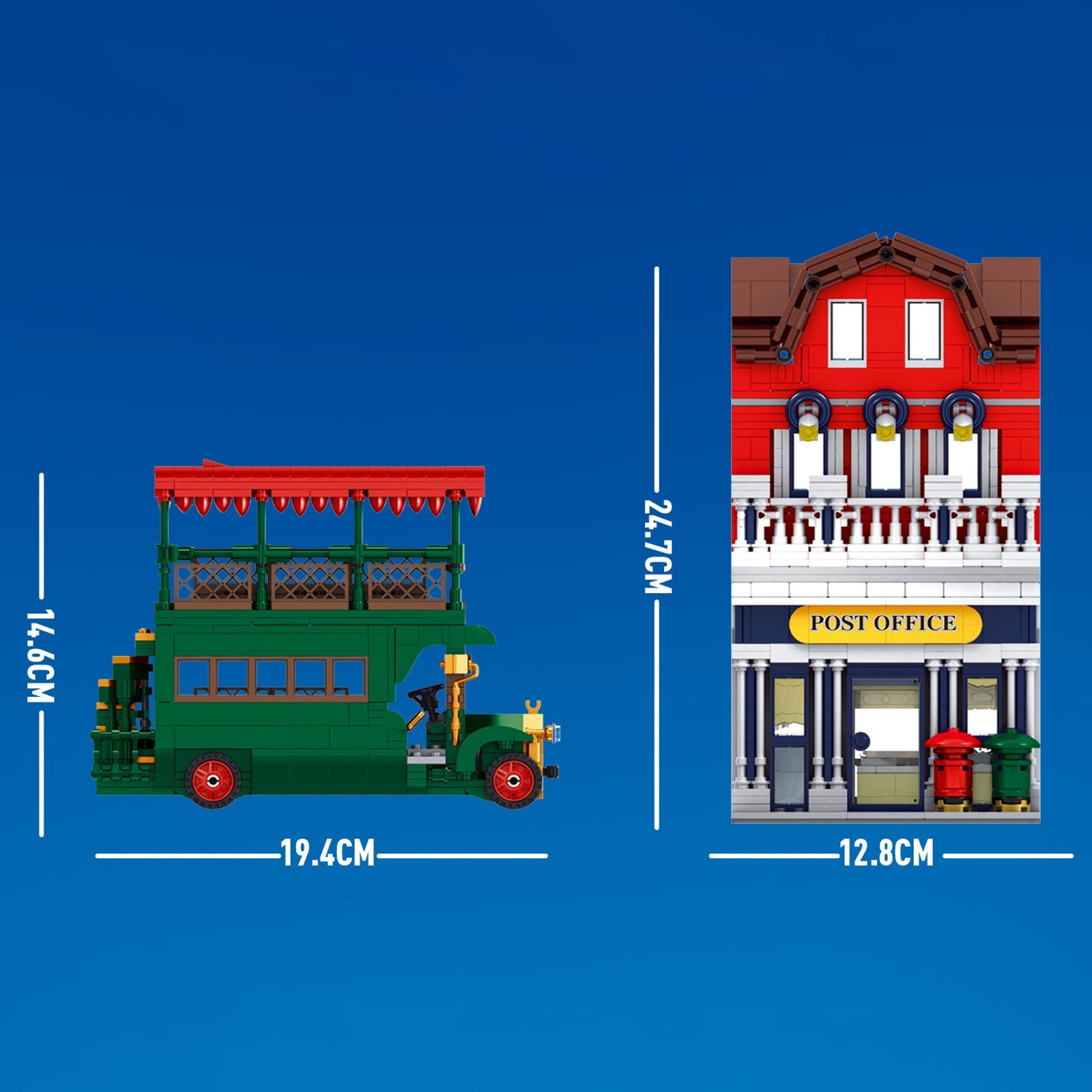 Classic British Post Office 2178PCS
