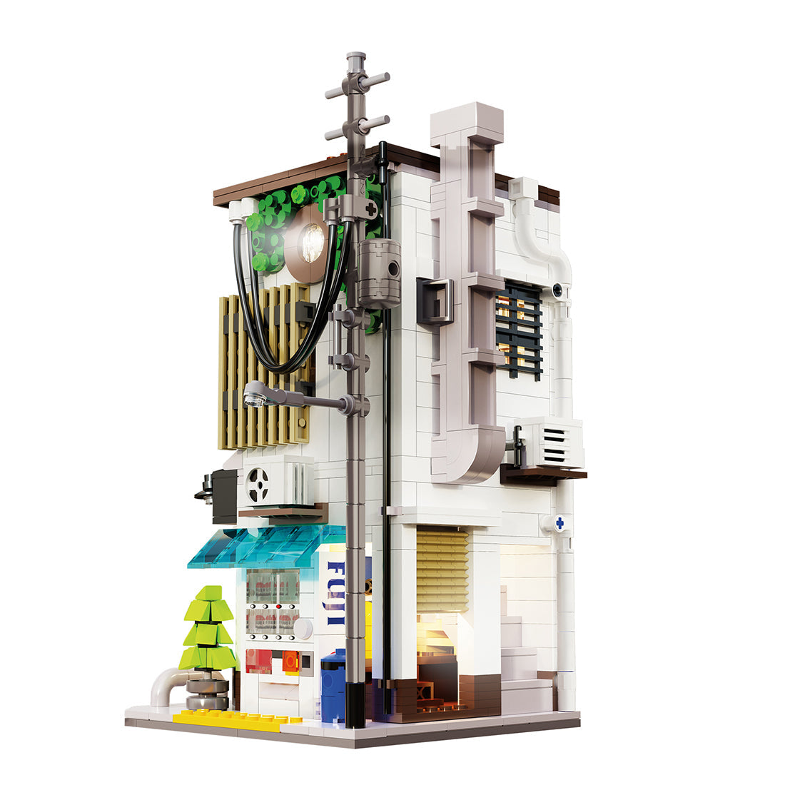 Mini Japanese Bun Shop 1108PCS