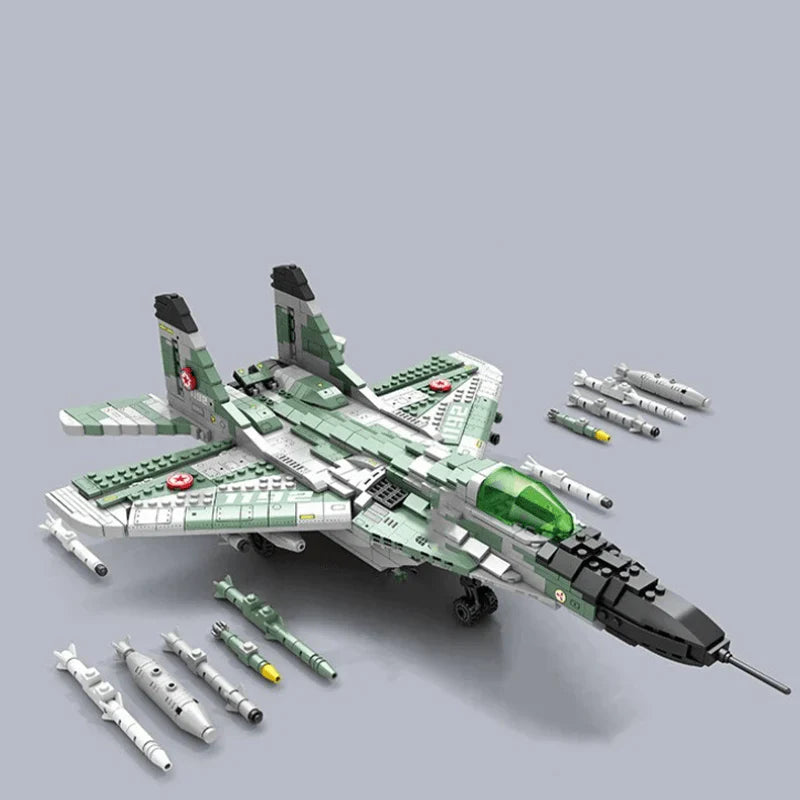 MIG-29 Plane 1837PCS