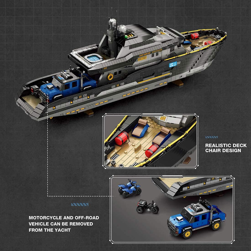 Luxury Yacht 4421PCS