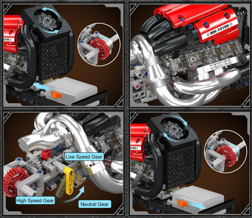 Grand Prix Engine Motorsport Performance 980PCS