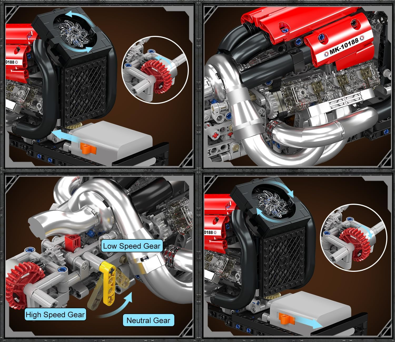 Grand Prix Engine Motorsport Performance 980PCS