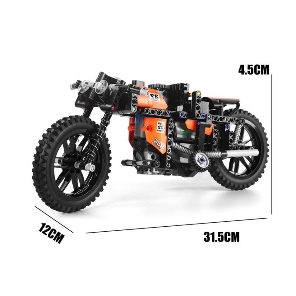 Motorized RC Motorbike 383PCS