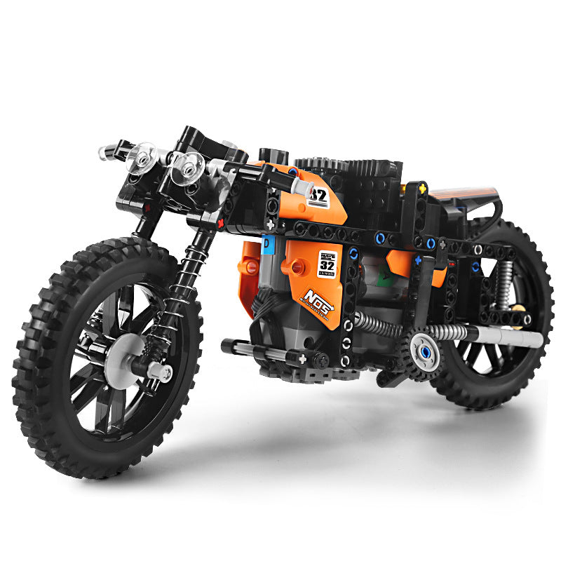 Motorized RC Motorbike 383PCS