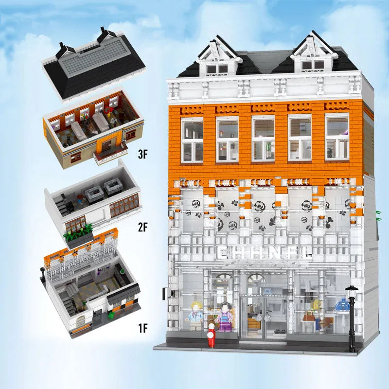 Crystal Palace House Building 3800PCS