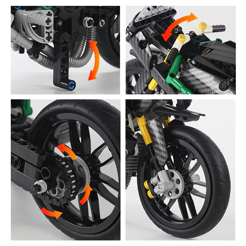 H2-R Motorcycle 639PCS
