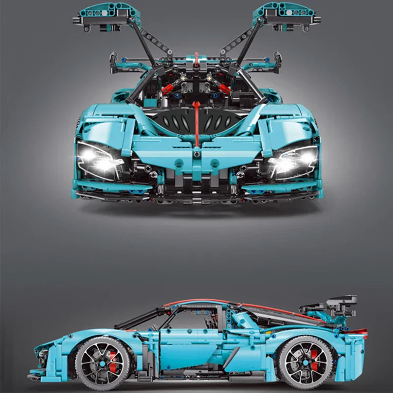 Blue HongQi S9 Hypercar 3502PCS