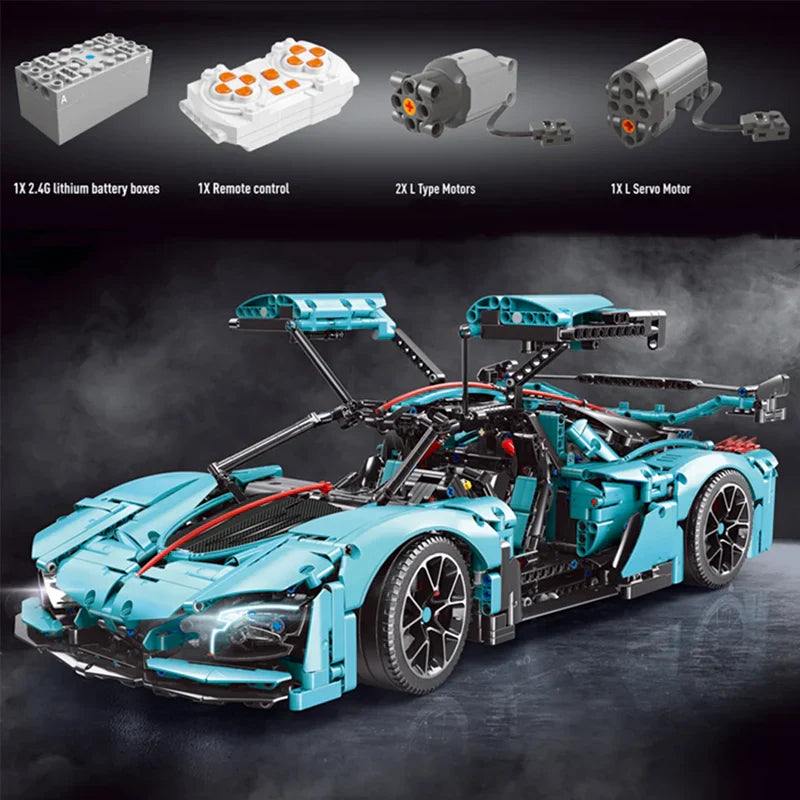 Blue HongQi S9 Hypercar 3502PCS