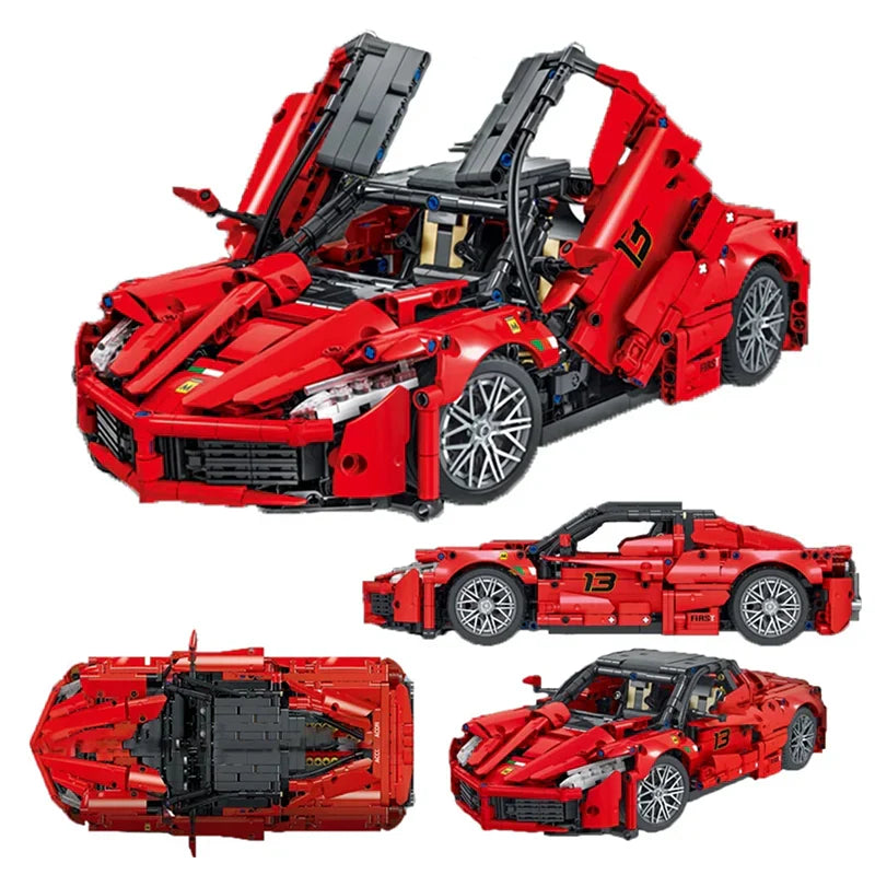 Red Laferrari Supersport 1659PCS
