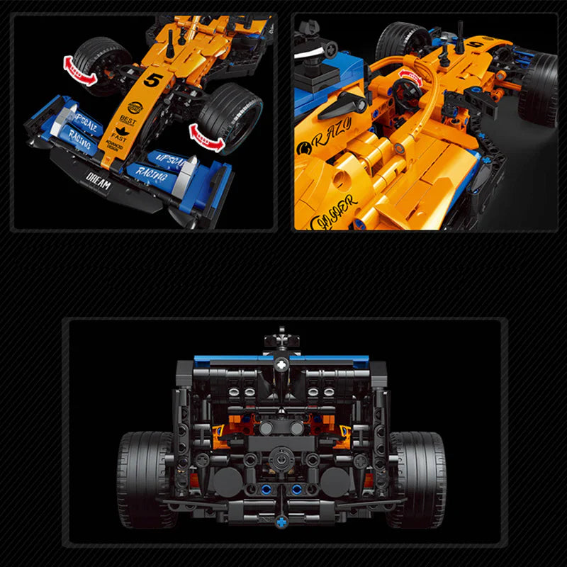 F1 Night Knight Orange Kit 1248 PCS
