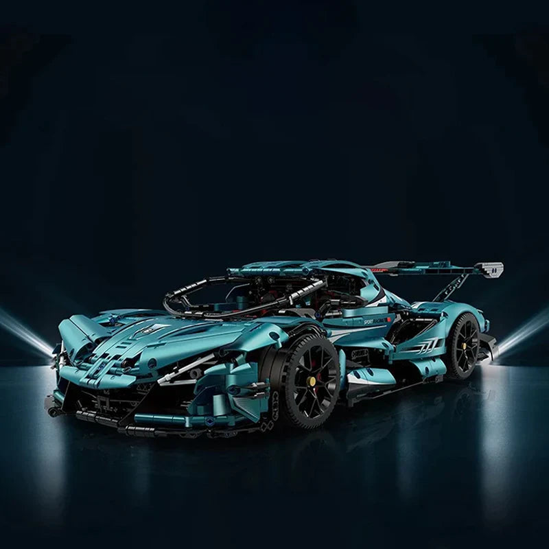 Blue Satin Emotion Series Hypercar 3468PCS