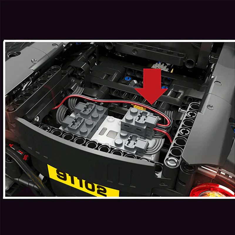 Italian V12 Supercar Shadow Edition 3096PCS