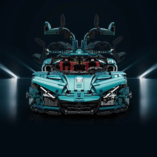 Blue Satin Emotion Series Hypercar 3468PCS