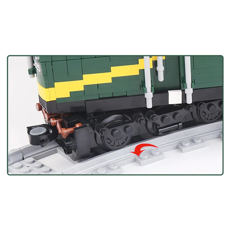 World Railway Train 2086PCS