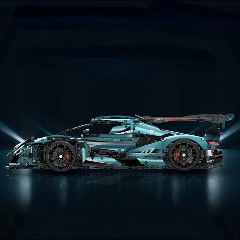 Blue Satin Emotion Series Hypercar 3468PCS