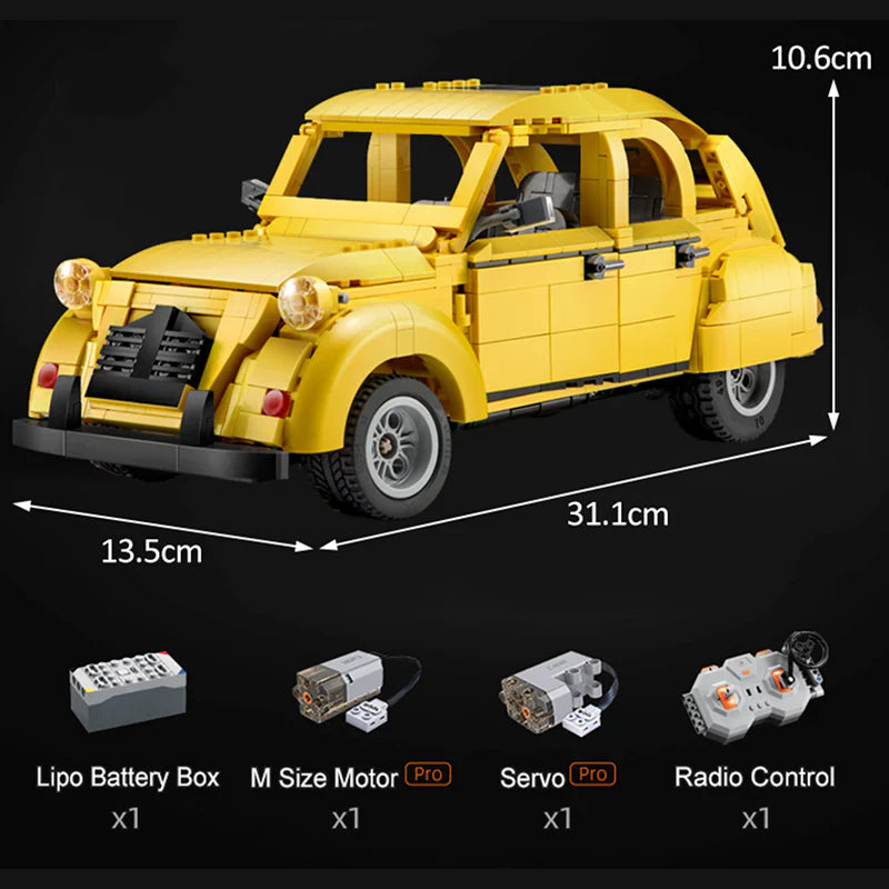 Citroen 2CV 1238PCS