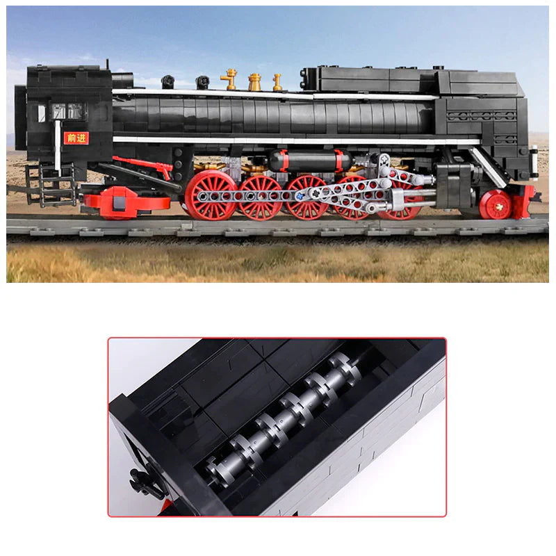 World Railway Hith-tech Train 1552PCS
