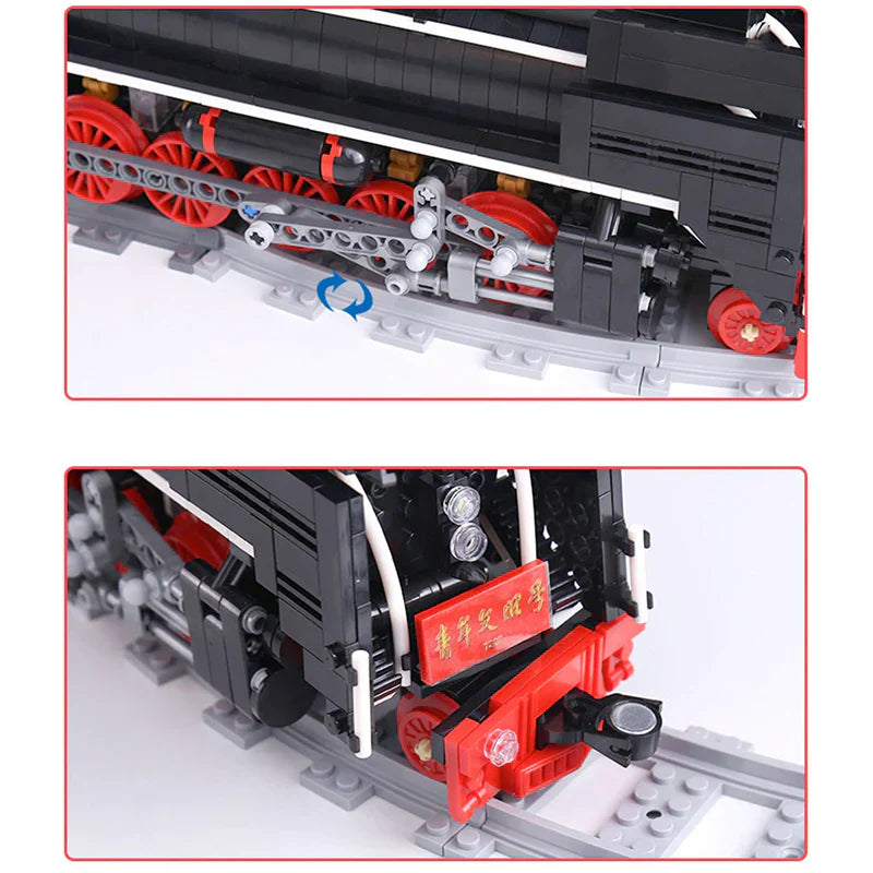 World Railway Hith-tech Train 1552PCS