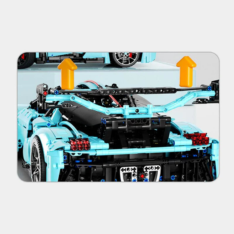 Blue HongQi S9 Hypercar 3502PCS