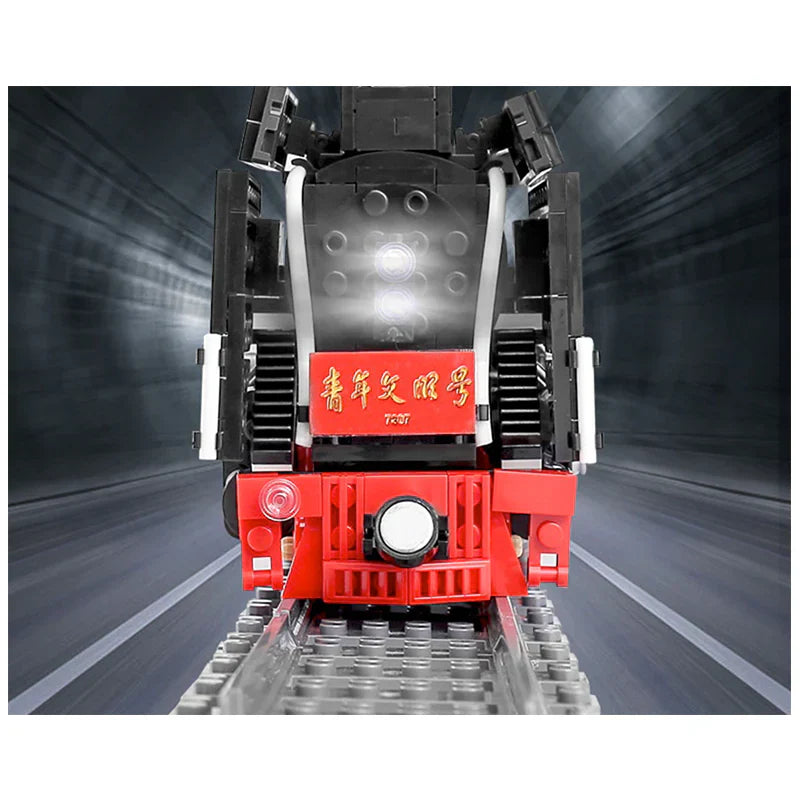 World Railway Hith-tech Train 1552PCS