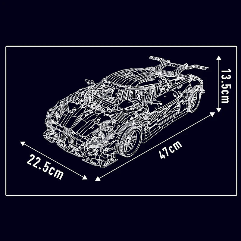 Limited Edition Swedish Racer 3064PCS