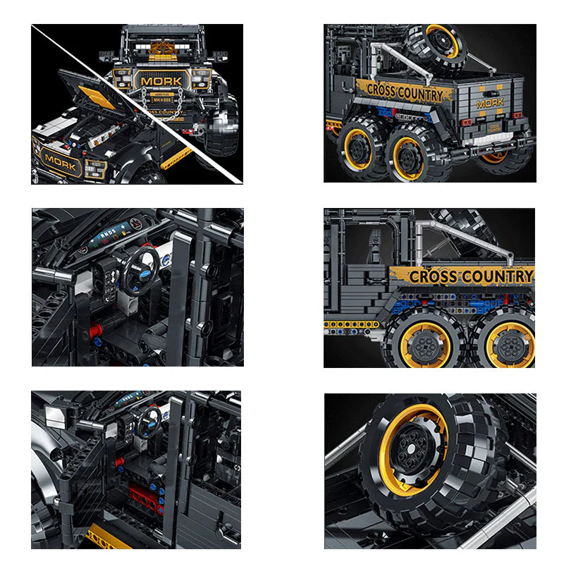 Cross contry 6x6 armored 3218PCS