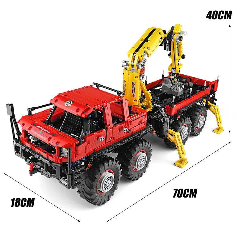 8×8 All-Terrain Articulated Logging Truck 3068PCS