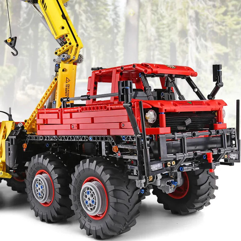 8×8 All-Terrain Articulated Logging Truck 3068PCS