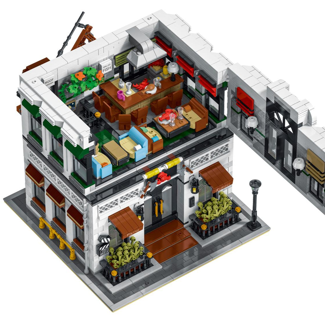 Seafood Restaurant 4132PCS
