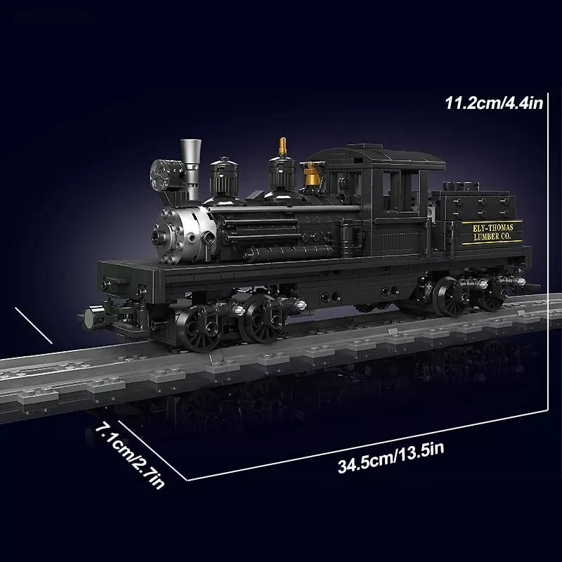 Shay-Type Locomotive Train 880PCS