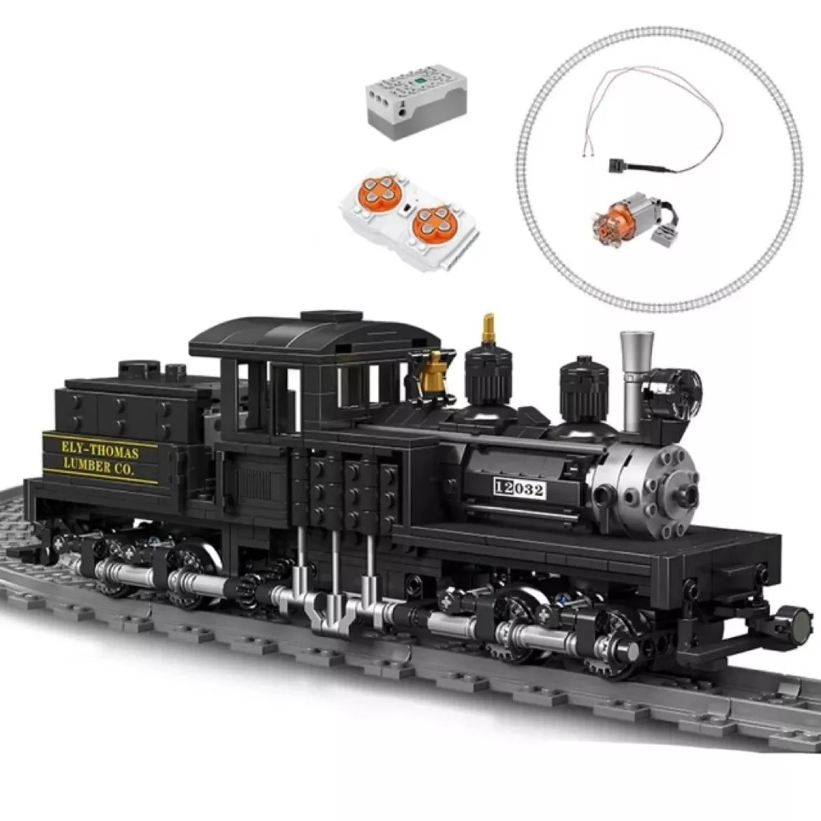 Shay-Type Locomotive Train 880PCS
