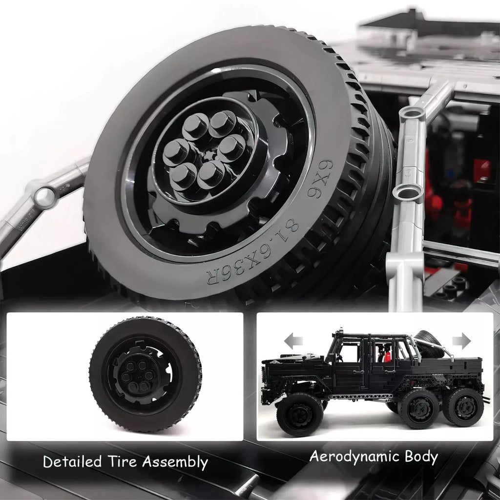 6-Wheel Off-Road German SUV 3309PCS
