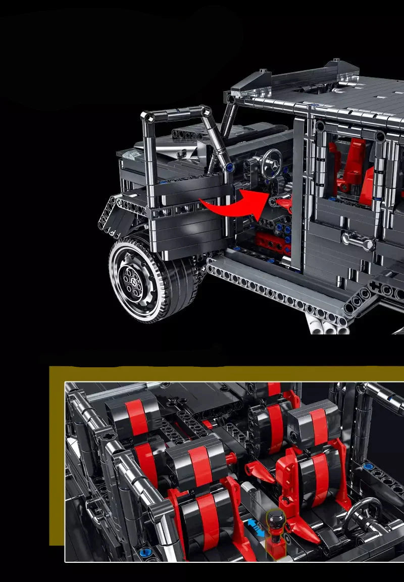 6-Wheel Off-Road German SUV 3309PCS