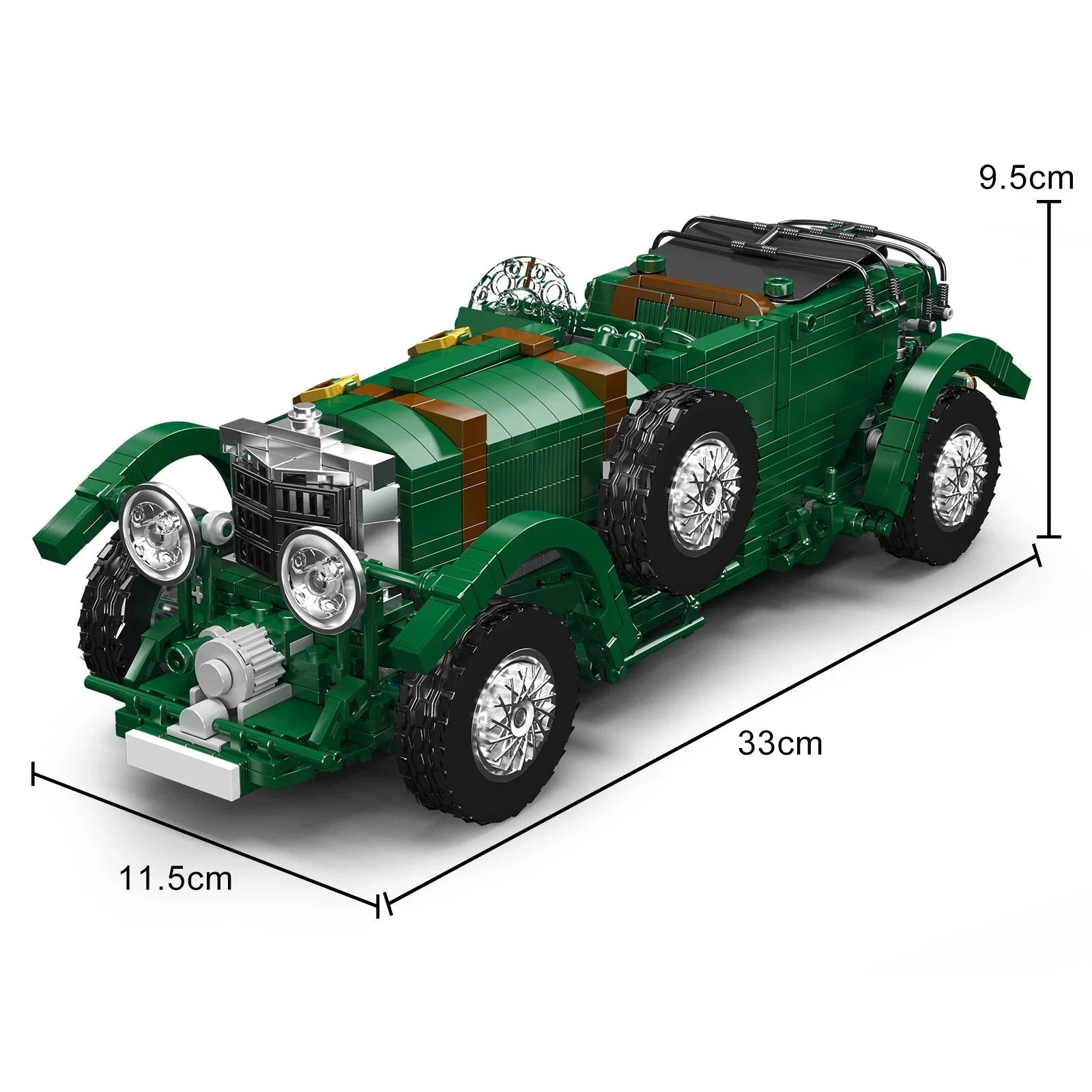 Vintage 1920s Racing Car 1148PCS