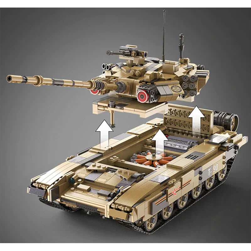T90 Tank 1722PCS